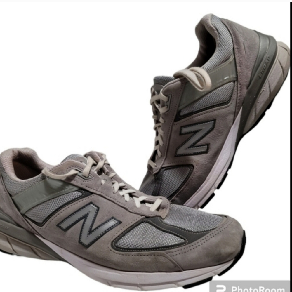 New Balance 990v5 Gray Athletic Sneakers Shoes 13 USA